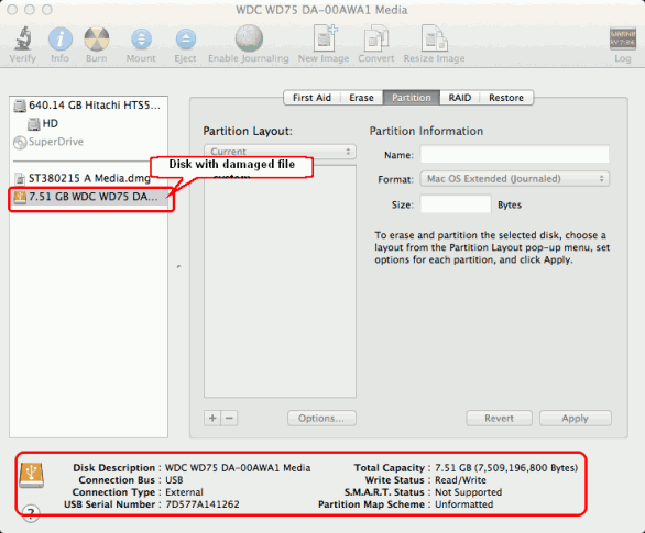 tool in mac os x checks for bad clusters in the hard disk.